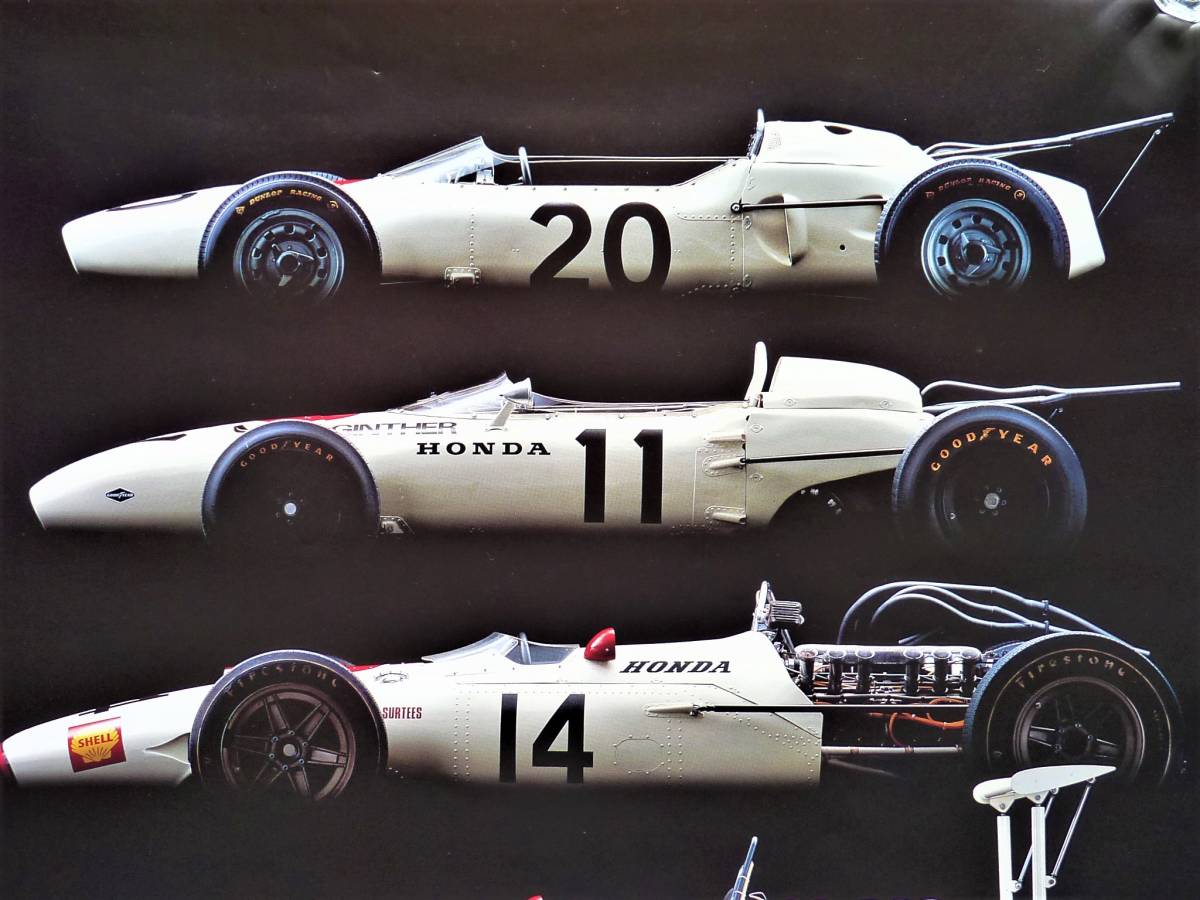 ホンダ☆HONDA☆F1☆ポスターVer.2 【公式通販】