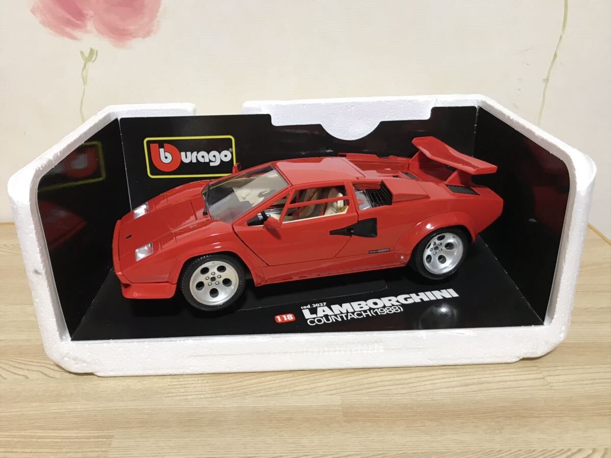 ランボルギーニ カウンタック 1/18 ランボルギーニ 1988 ブラーゴ Make Up Co., Ltd. / Lamborghini Countach LP5000 QV 1988
