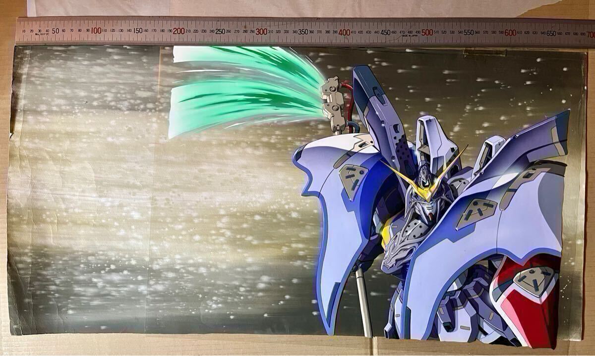 ガンダム  原画　セル画　大判 機動戦士ガンダム0083 版権セル画用直筆原画&直筆色彩設定画