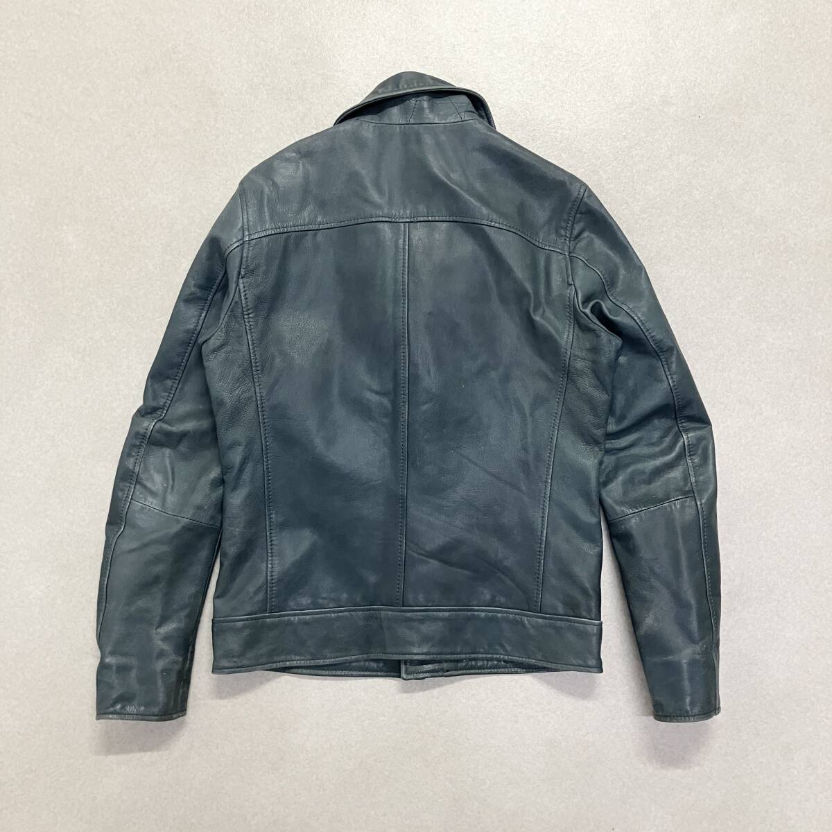 【SHIPS JET BLUE】ゴートレザー ライダース ジャケット M 山羊革 SHIPS JET BLUE】ゴートレザー ライダース ジャケット M 山羊革 ラム革