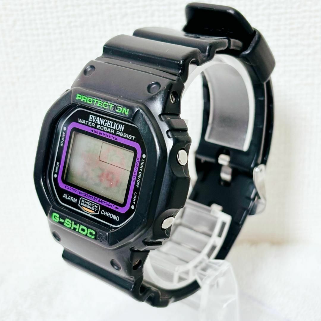 入手困難】G-SHOCK エヴァコラボ DW-5600VT 初号機 レア