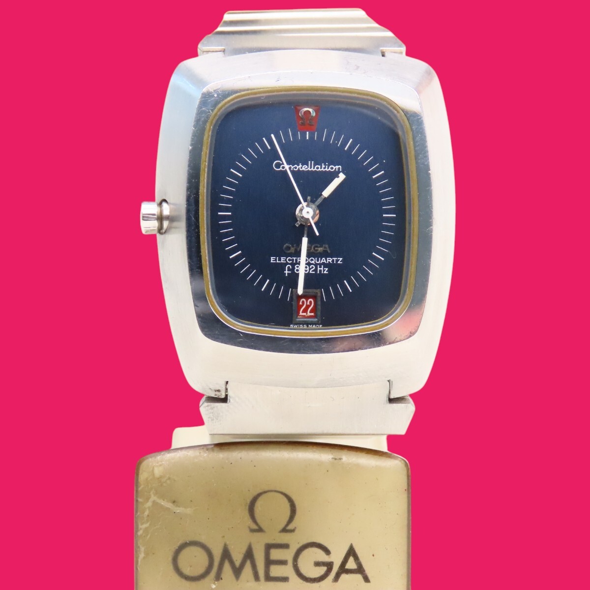 □♪価格高騰! 資産価値！ 稼働 電池新品 メンズ ビンテージ 高級超