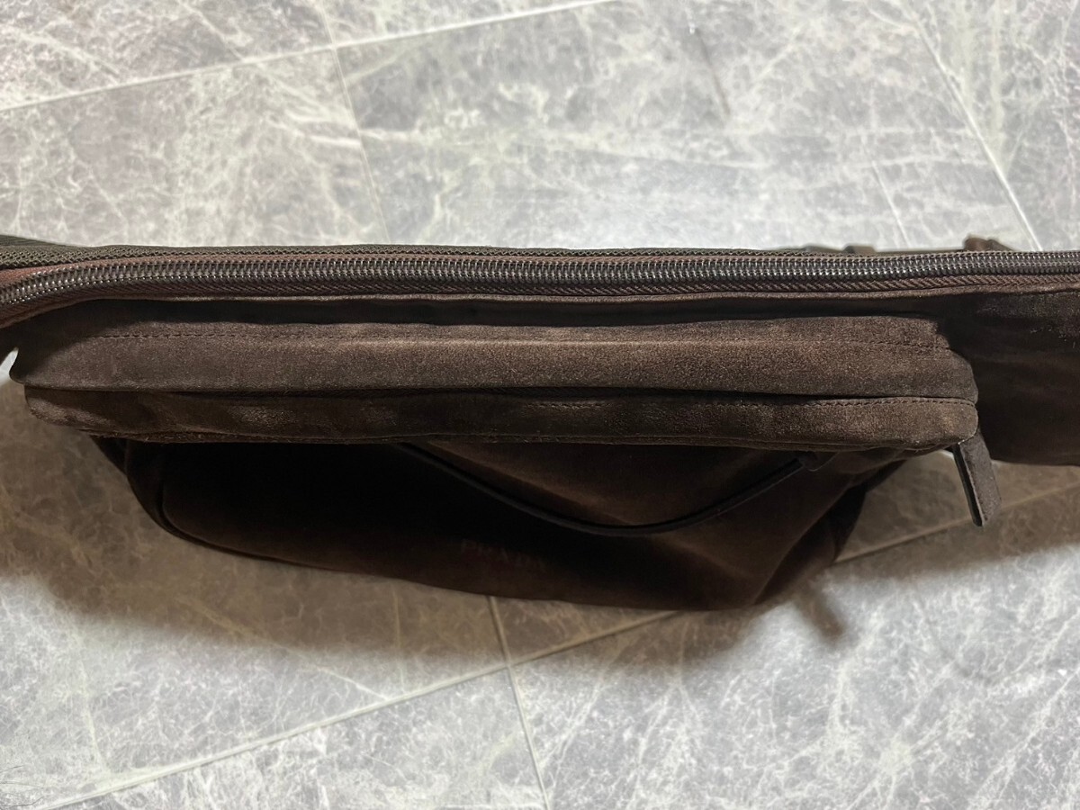 1999aw PRADA プラダ スエード ショルダーバッグ アーカイブ PRADA 