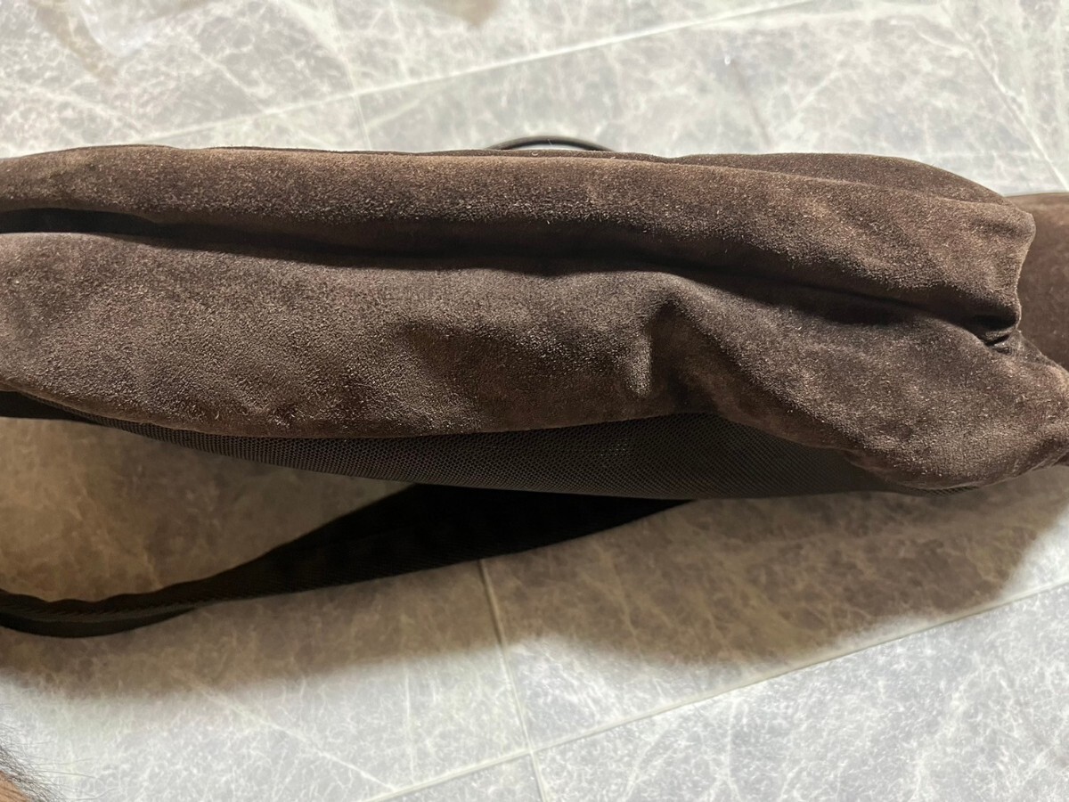 Bibian 比比昂- PRADA 1999AW 1999FW Suede Leather Bag プラダ1999年
