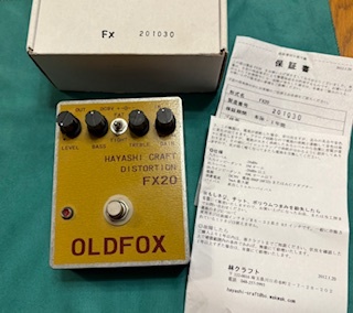 Bibian 比比昂- □HAYASHI CRAFT FX20 ディストーションOLDFOX