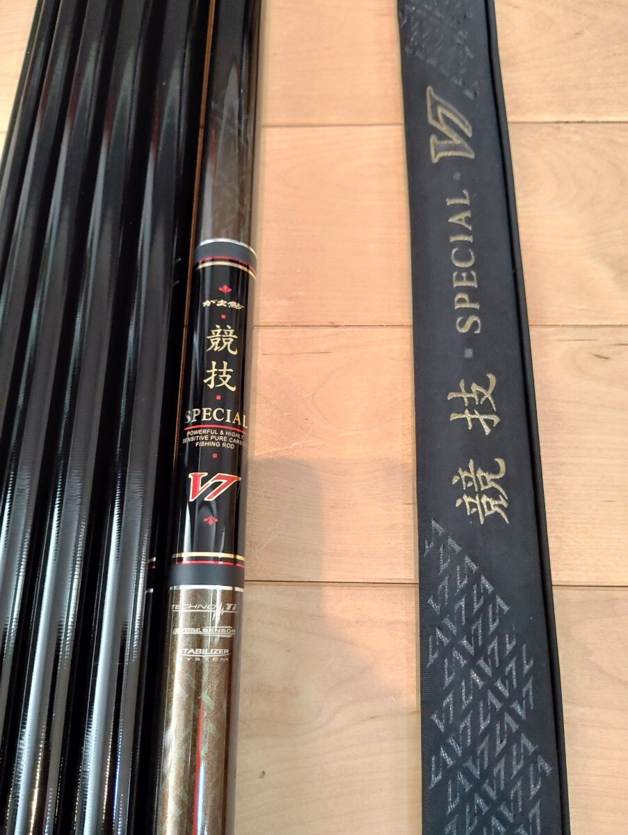 ‼️早い者勝ち美品‼️がま鮎Gamakatsu V7 SPECIAL 引抜早瀬　88 美品】がま鮎 競技スペシャルV7 胴抜早瀬 9.0m - メルカリ