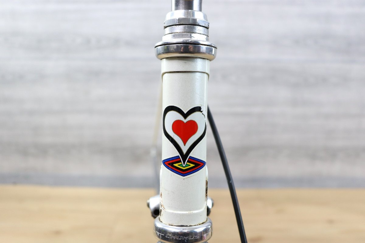 DE ROSA Giro d’Italia　デローザ　ジロ・デ・イタリア　クロモリ　フレームセット　ロードバイク　ヴィンテージ　BB・ステム付　cicli17 Bibian 比比昂 - DE ROSA Giro d'Italia デローザ ジロ・デ