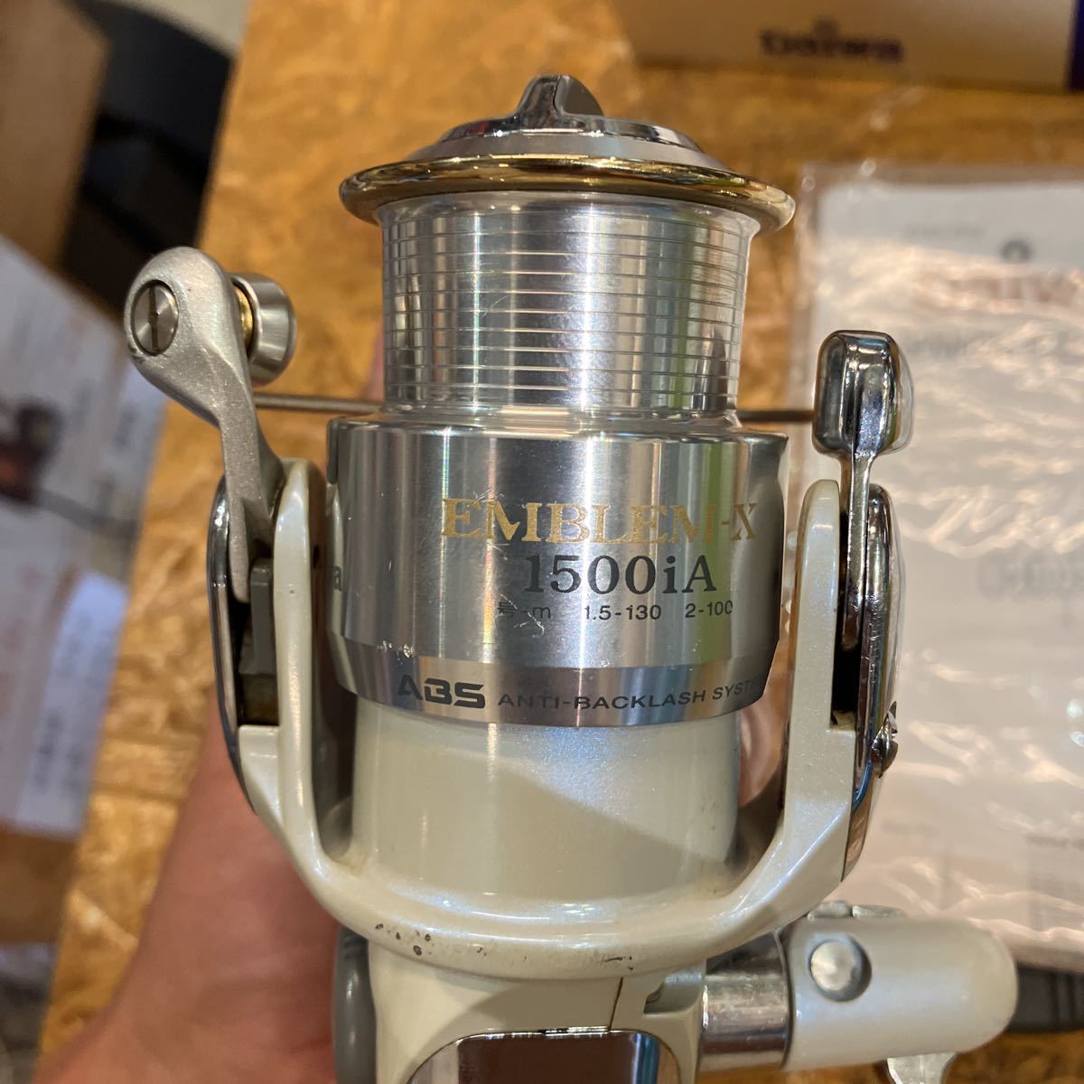 Daiwa EMBLEM-X 1500T リール Daiwa Emblem X 2500C Spinning Reel Inspection S Z 1000 1500