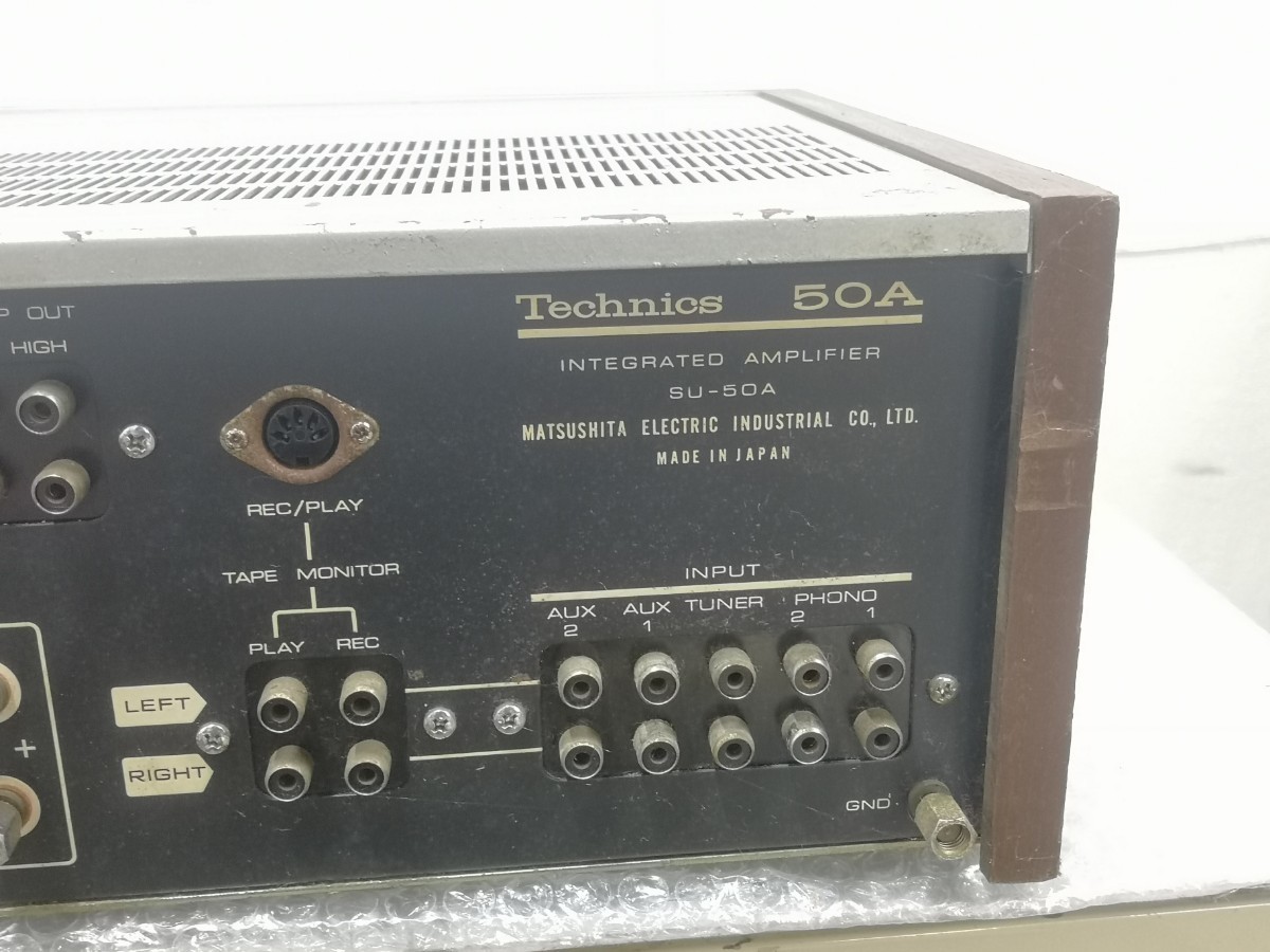 Technics SU-50A プリメインアンプ ジャンク テクニクス(TECHNICS)|プリメインアンプ|HARDOFFオフモール