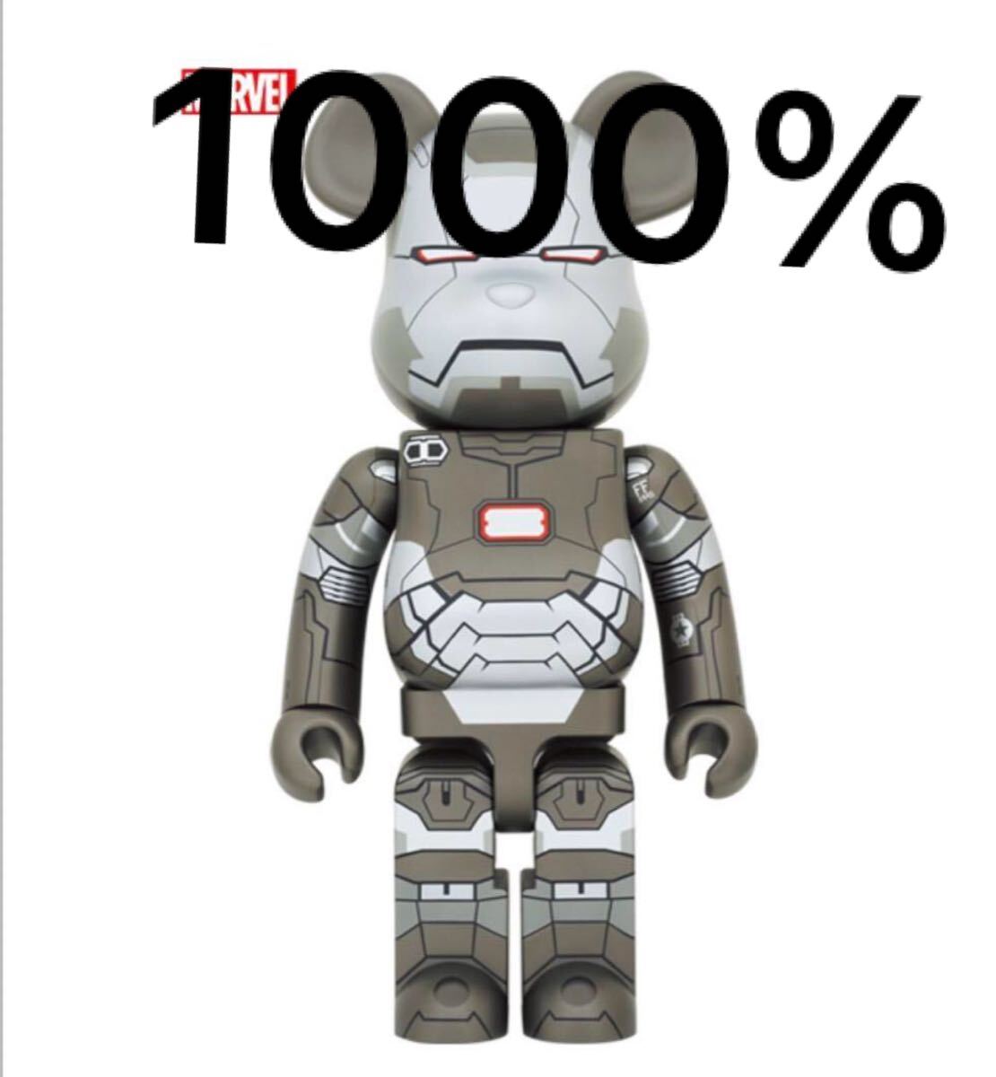 MEDICOM TOY - 1000% BE@RBRICK WAR MACHINE ベアブリック マーベル BE@RBRICK SERIES 50