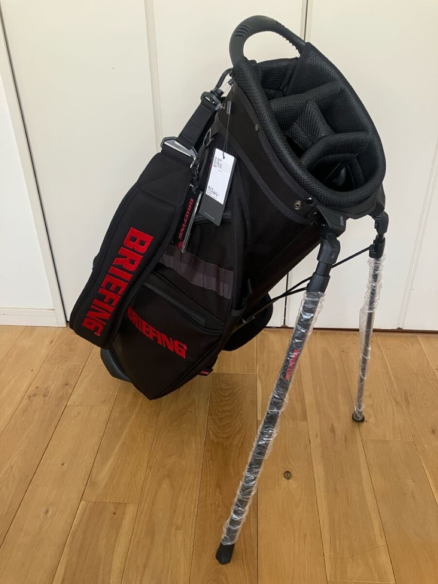 未使用 [直営店限定モデル] BRIEFINGキャディバッグ CR01新作 Bibian 比比昂- BRIEFING GOLF 直営店限定CR0-1 ブリーフィング