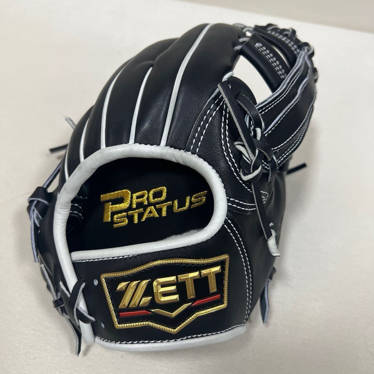 【ZETT硬式】内野(156型)グラブ ゼット】内野手用グラブ［マリオリ156型］小指2本入れで使用する