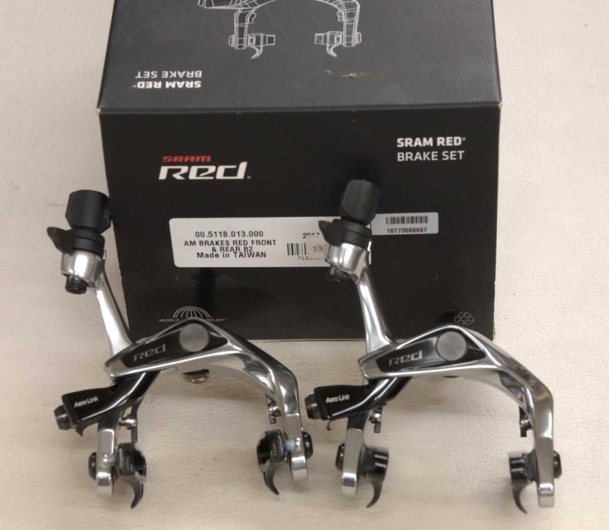 Bibian 比比昂- SRAM RED Aero Link 前後リムブレーキセット美品