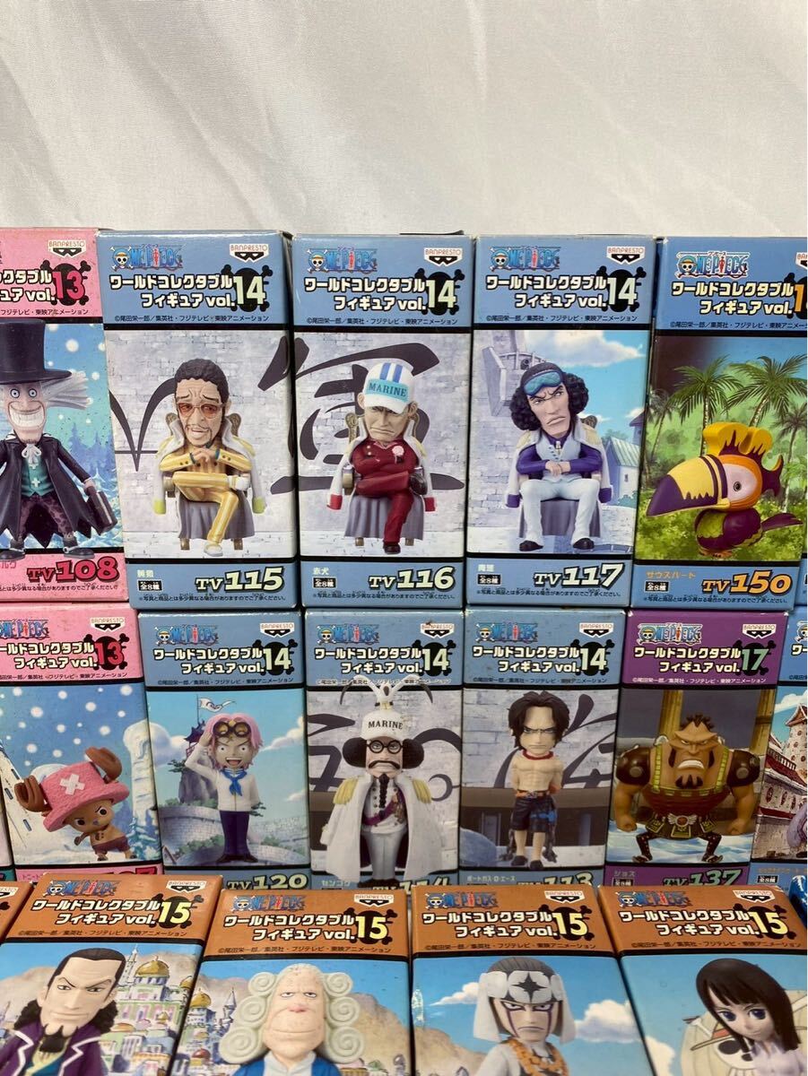 ワンピース ワールドコレクタブルフィギュア 49体まとめ売り