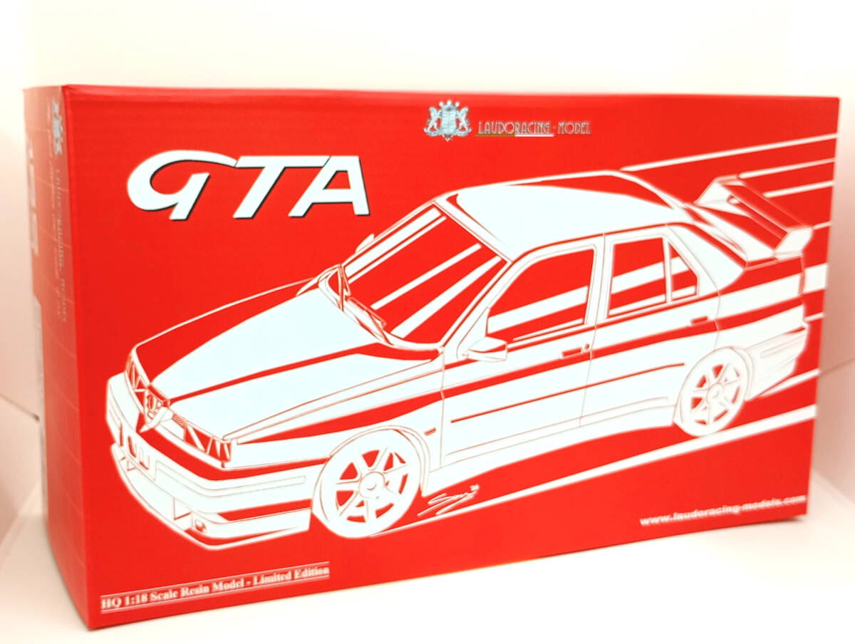 ラウドレーシング 1/18 アルファロメオ 155 GTA 1993 レッド Alfa Romeo 155 GTA Stradale 1993 Onwer's Customer vers