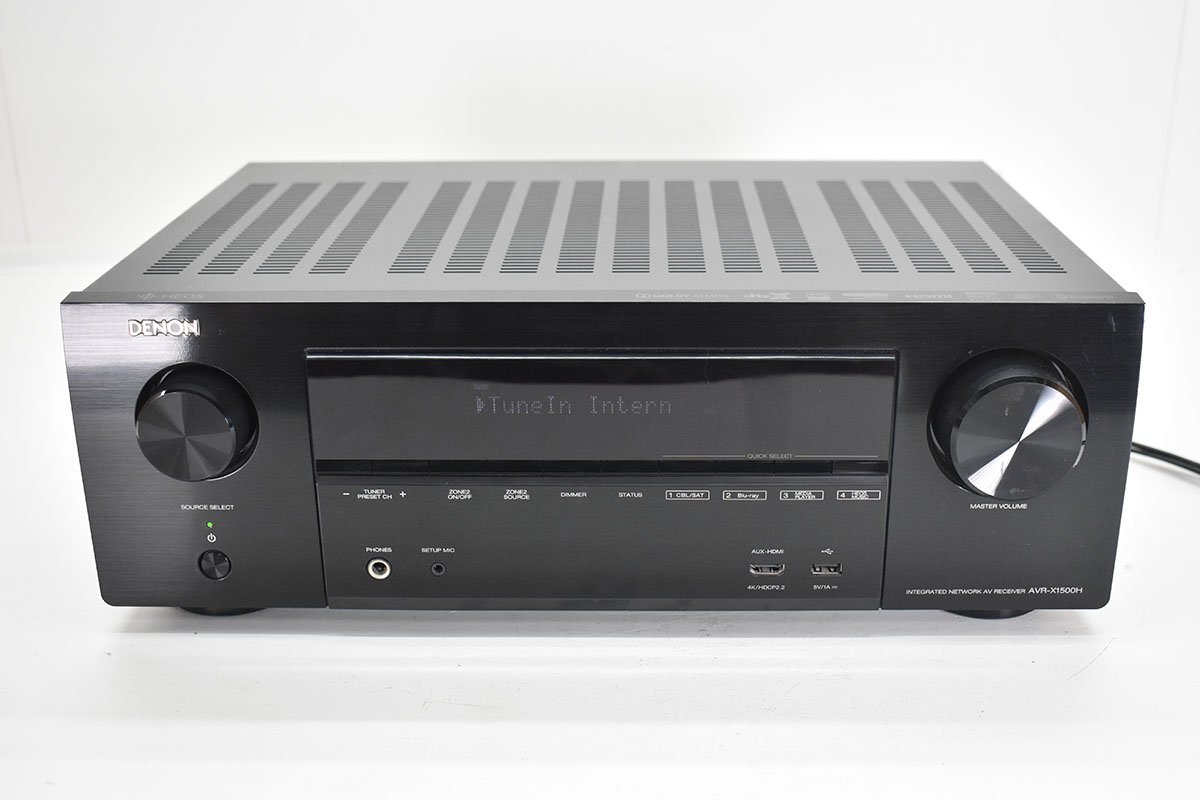 美品　使用期間短い　DENON デノン　AVR-X1500H 美品 使用期間短い DENON デノン AVR-X1500H（デノン「AVR