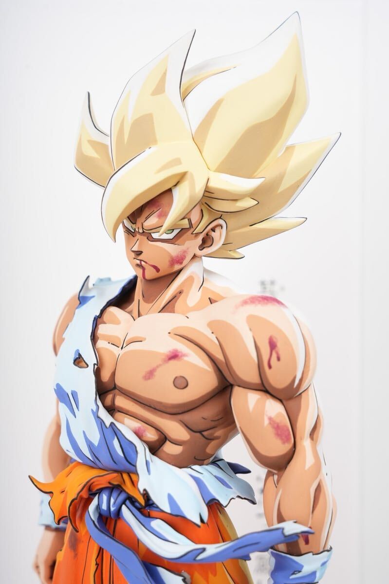 ドラゴンボールZ 伝説の超サイヤ人 孫悟空 二次元リペイント フィギュア Bibian 比比昂 - ドラゴンボールZ 伝説の超サイヤ人 孫悟空 二