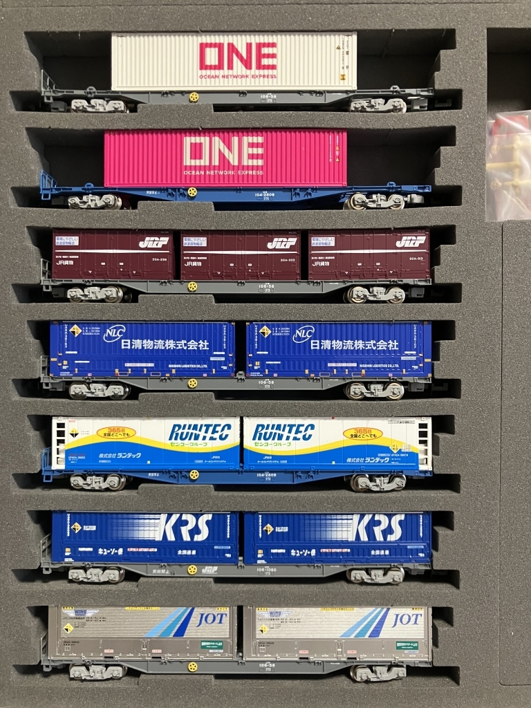 JR貨物 JRF JOTコンテナ タンク コキ106 110 TOMIX他 JR貨物 JRF JOTコンテナ タンク コキ106 110 TOMIX他 JR コキ106