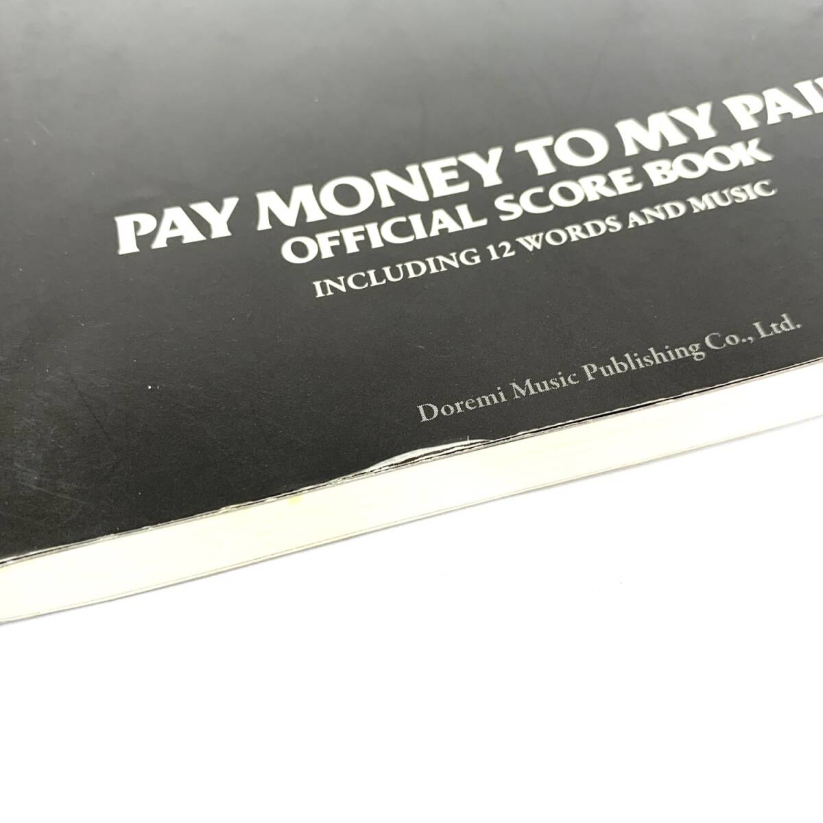 Bibian 比比昂- 【GLB】中古PAY MONEY TO MY PAIN Official Score Book