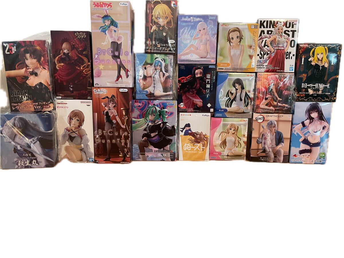 【bibian】美少女フィギュア　プライズフィギュア　20体セット Bibian 比比昂- 1円スタート未開封美少女フィギュアまとめ売り20点